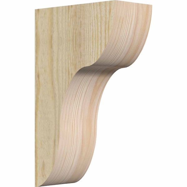 Ekena Millwork Carmel Rough Sawn Corbel, Douglas Fir, 6"W x 12"D x 20"H COR06X12X20CAR00RDF - main